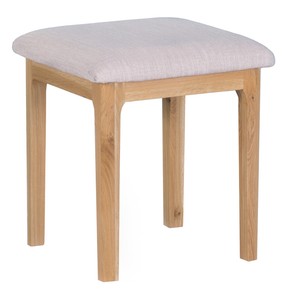 light oak dressing table stool