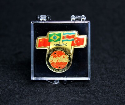 Coca Cola FIFA World Cup Korea Japan 2002 Group C Official Pin in