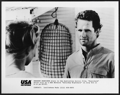 Horror Razorback Original 1990s TV Promo Photo Gregory Harrison