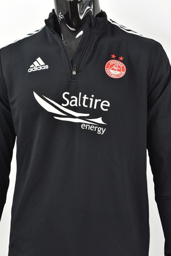 2021-22 adidas Aberdeen Football Club training zip sweatshirt SIZE M (adults) - Picture 2 of 11