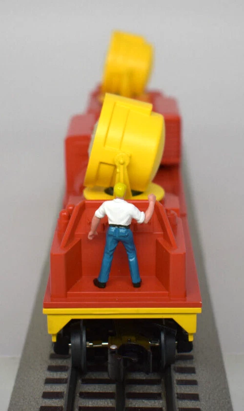 K-LINE BY LIONEL 3-RL O #63002 RINGLING BROS OPER DOUBLE SEARCHLIGHT CAR 6-22635 - Image 2 of 4