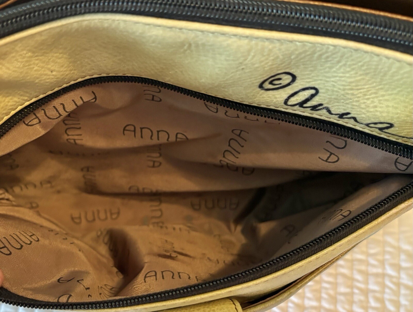 ANNA Anuschka Dragonflies Single Strap Shoulder B… - image 12