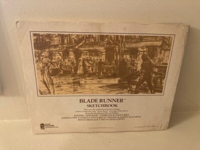 BLADE RUNNER SKETCHBOOK ORIGINAL PRODUCTION ARTWORK 1982 | eBay