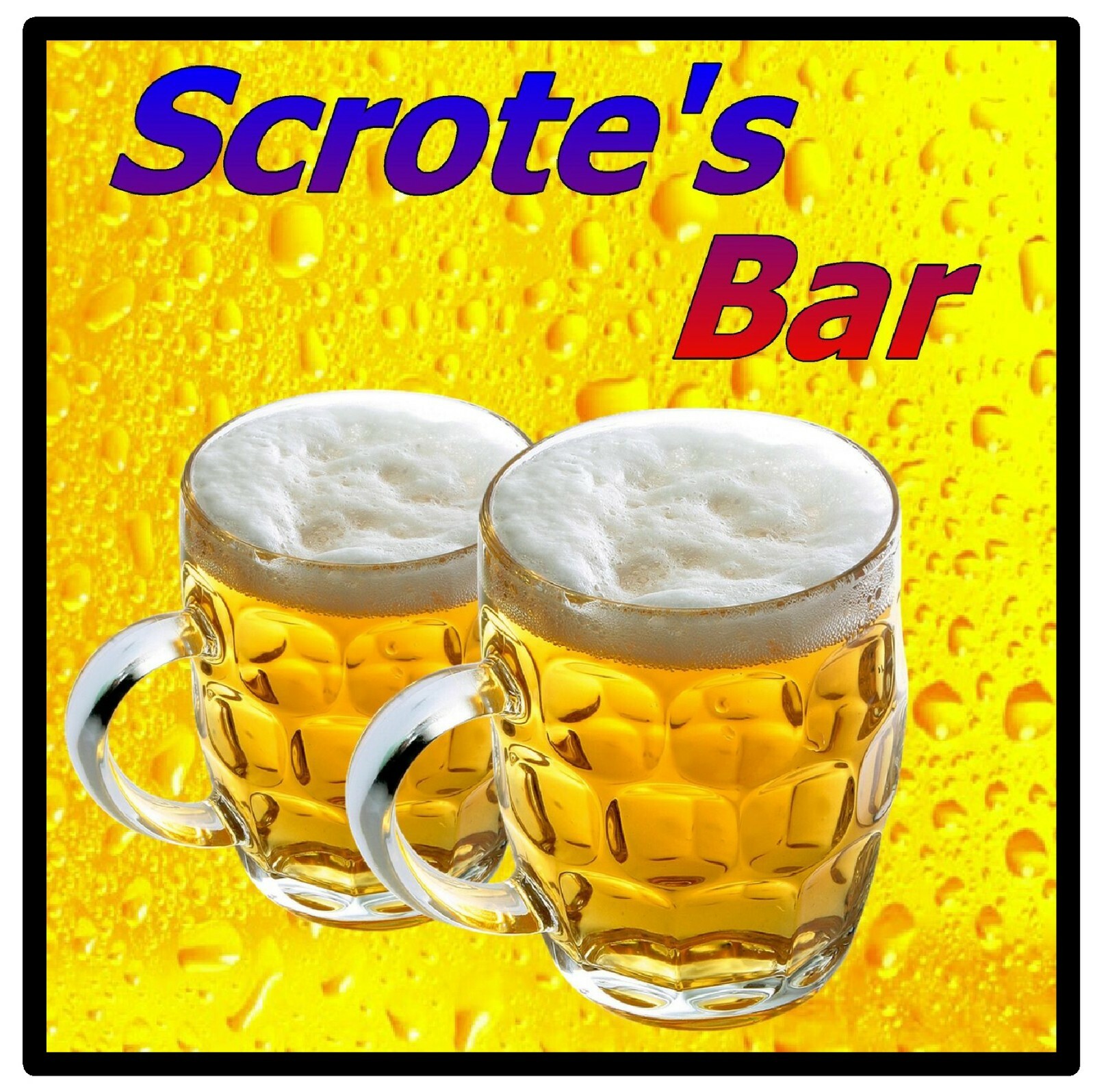 BAR CASA BIRRA PERSONALIZZATO - SET DI NOVITÀ SOTTOBICCHIERI SOUVENIR