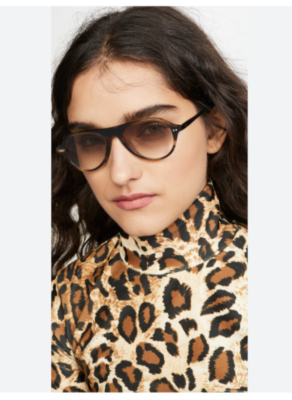 OLIVER PEOPLES EMET 53mm Navigator D-Frame Optical in Sand Wash