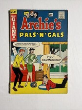 Archie’s Pals ‘N’ Gals #31 (1964) 5.5 VG Silver Age Comic Book Winter Jughead