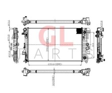 Radiateur Mercedes VIANO
