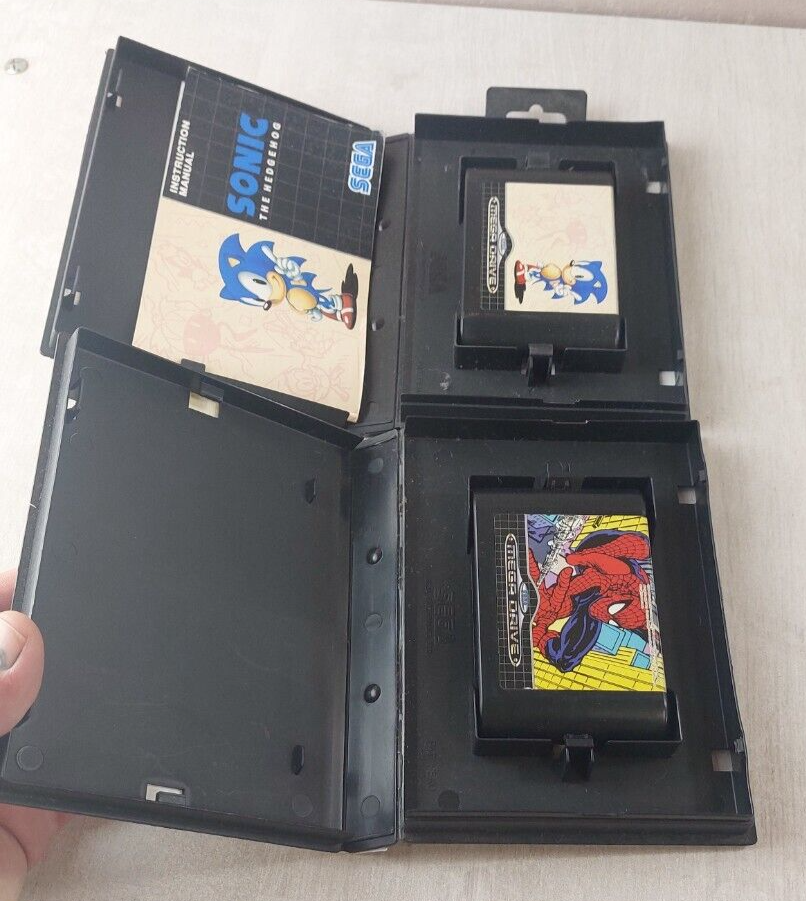 Lot notices, catalogue SEGA master system et megadrive