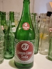 VINTAGE 1953 SODA BOTTLE B-1 Lemon-Lime  1PT 12OZ  Copyright 1940 -St Louis, MO