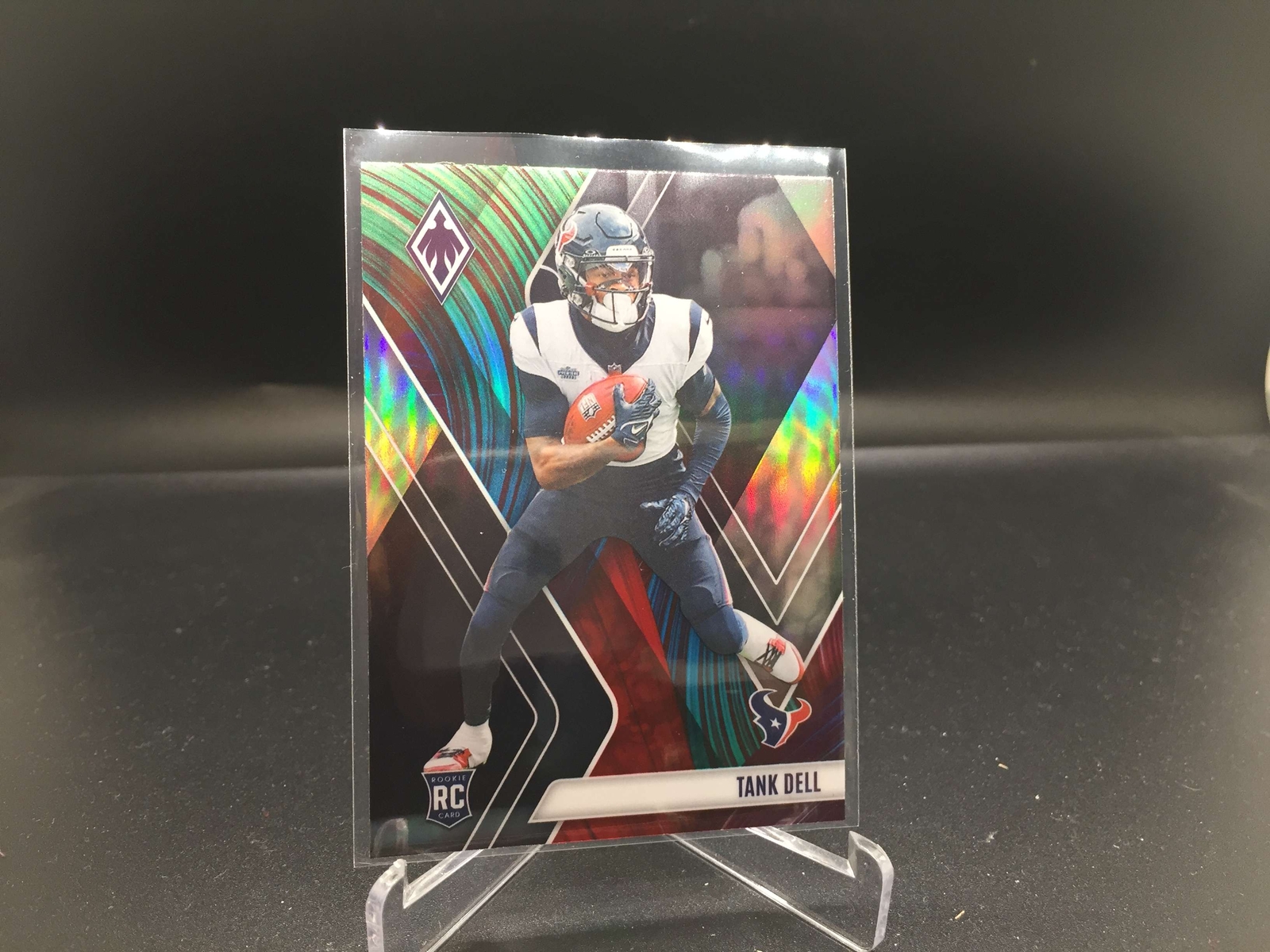Tank Dell 2023 Phoenix Color Burst #135 Houston Texans RC Rookie
