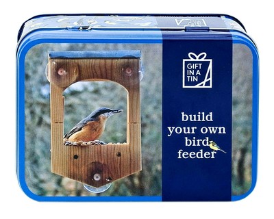 Apples To Pears Build You Own Window Bird Feeder Gift In A Tin