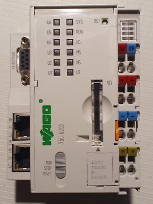 Wago IO System 750-8202 PFC200 Controller 2 x ETHERNET RS232/485