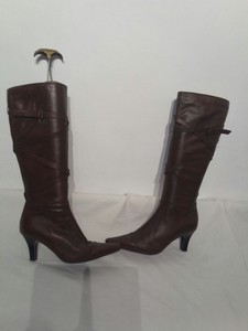 clarks ladies brown boots