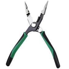 8 inch Crimping Tools Needle-nose Pliers Multitool Nippers Cable Wire Stripper