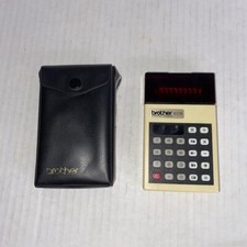 BROTHER 827R RARE VINTAGE CALCULATOR Handheld...