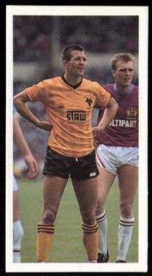 Trade Card, Barratt, Bassett, Fußball, 1989-90, Wölfe, Steve Bull, #46