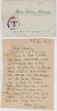 Brief mit Wehrmachts-Stempel Kommandantur Estland 2. WK 1942