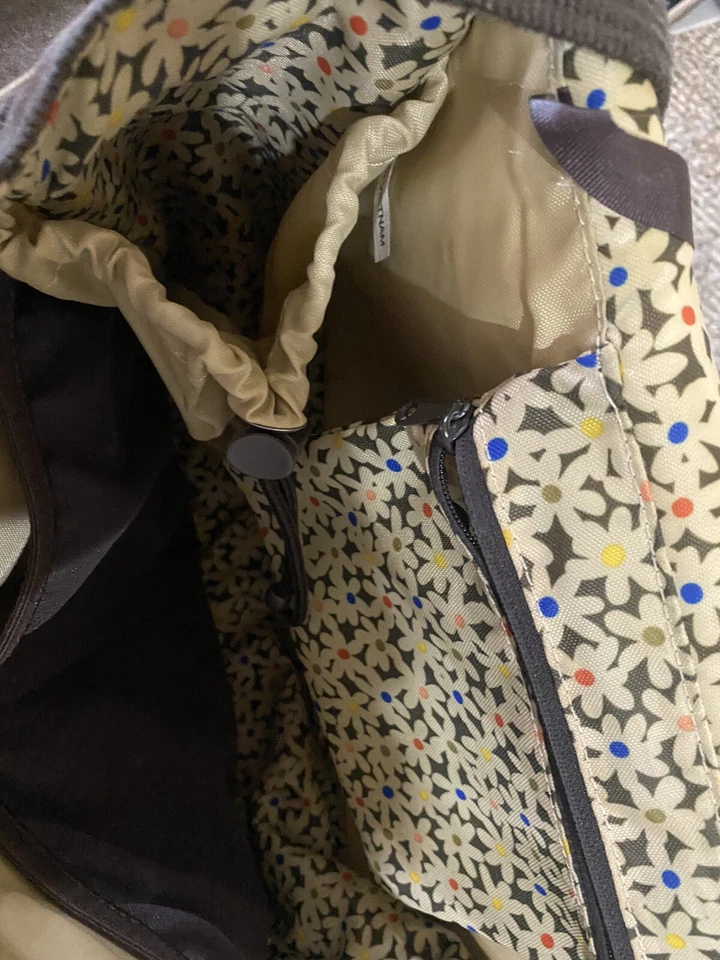 Bolso Bandolera Sherpani Trevina Marrón Y Naranja Bolsillos Integrados Botella De Agua Foto 4 de 4