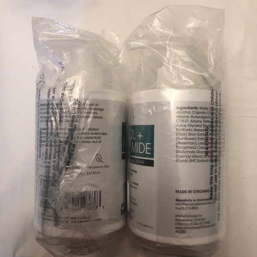 Advanced Clinicals Retinol Body Lotion, Firming & Anti-Aging Moisturizer 15oz X2 - Picture 3 of 3