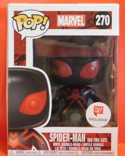 Funko Pop Marvel - 270 Spider man (Big Time Suit) Walgreens Exclusive Stickered - Picture 1 of 6