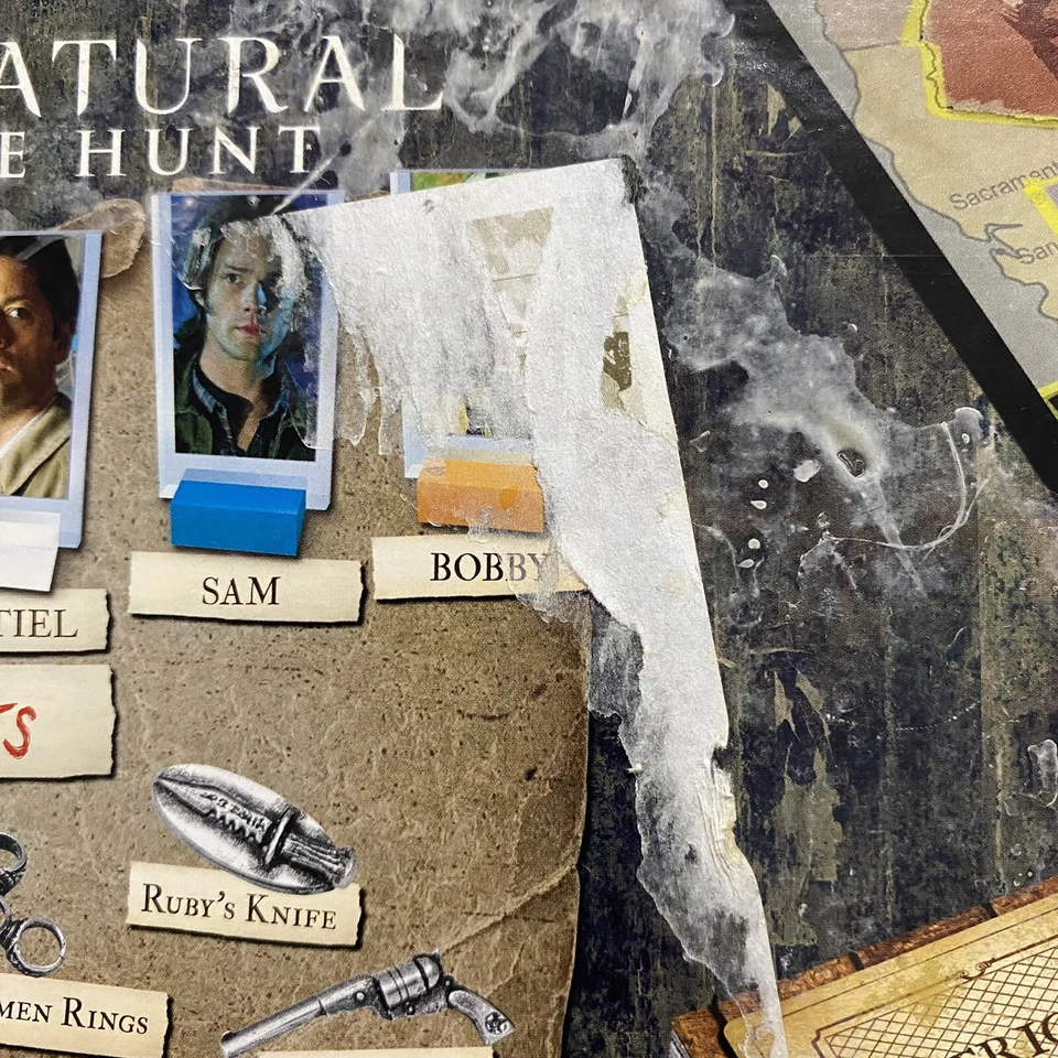 Supernatural Clue Board Game Join the Hunt 2014 Complete Hasbro USAopoly🔥🔥🔥 - Image 3 of 4