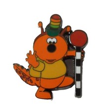 **NEW** Chorlton and the Wheelies enamel badge. Retro, Kids, Childrens TV.