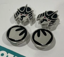 ADIDAS SUPERSTAR TMNT SHELLTOE SHREDDER NINJA TURTLES METAL LACE CLIPS SILVER