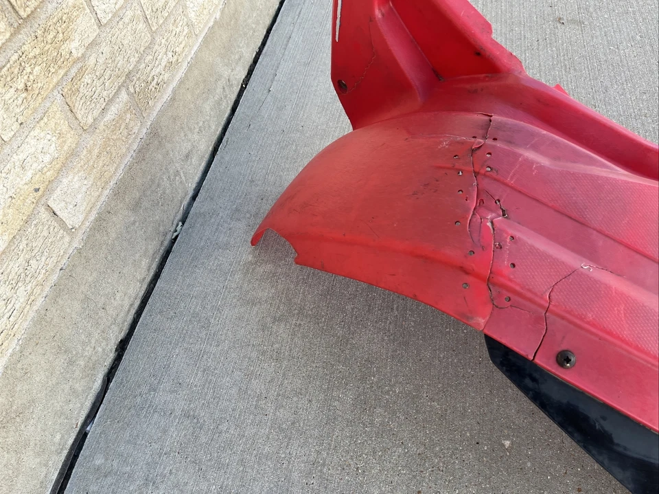 1984 Honda Big Red 200 Atc200es Rear Back Left Fender Mud Guard OEM ATC 200ES - Image 4 of 4