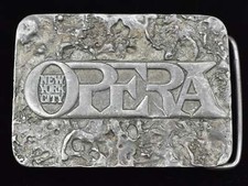 New York City Opera Vintage Belt Buckle