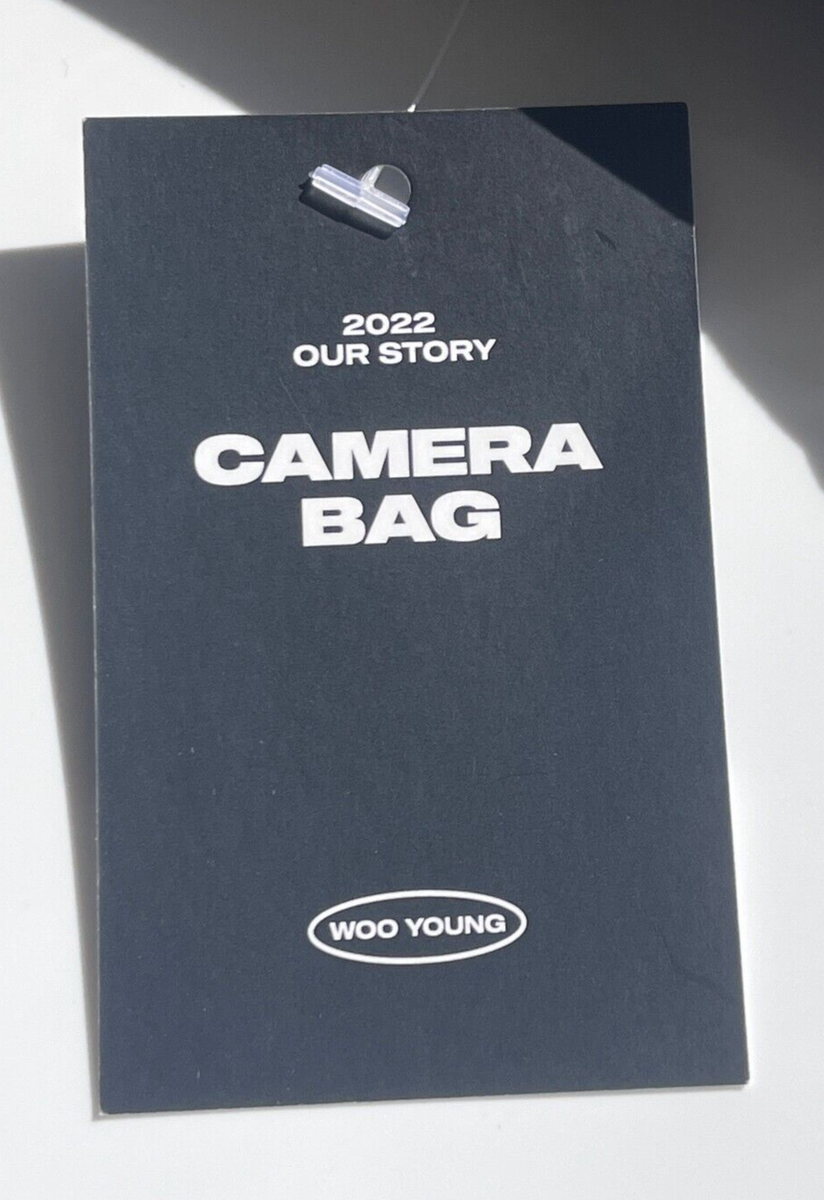 ATEEZ WOOYOUNG BIRTHDAY 2022 Camera Bag + Photocard + Postcard New