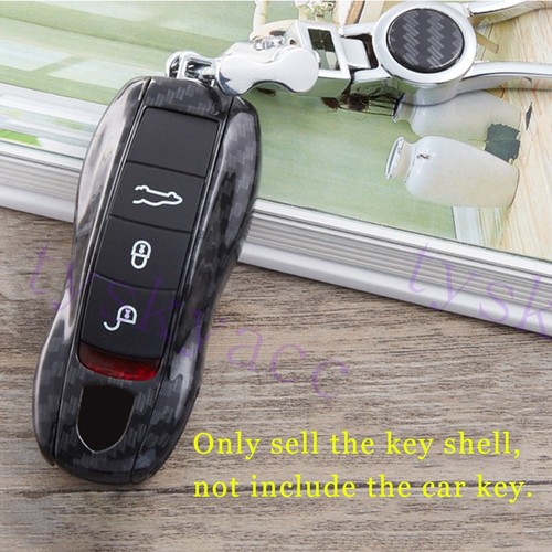 HIBEYO Keyless - Custodia per chiave auto, adatta per Panamera Macan
