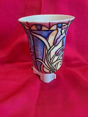 New Floral Cersmic Night Light Blue Russ #E70317