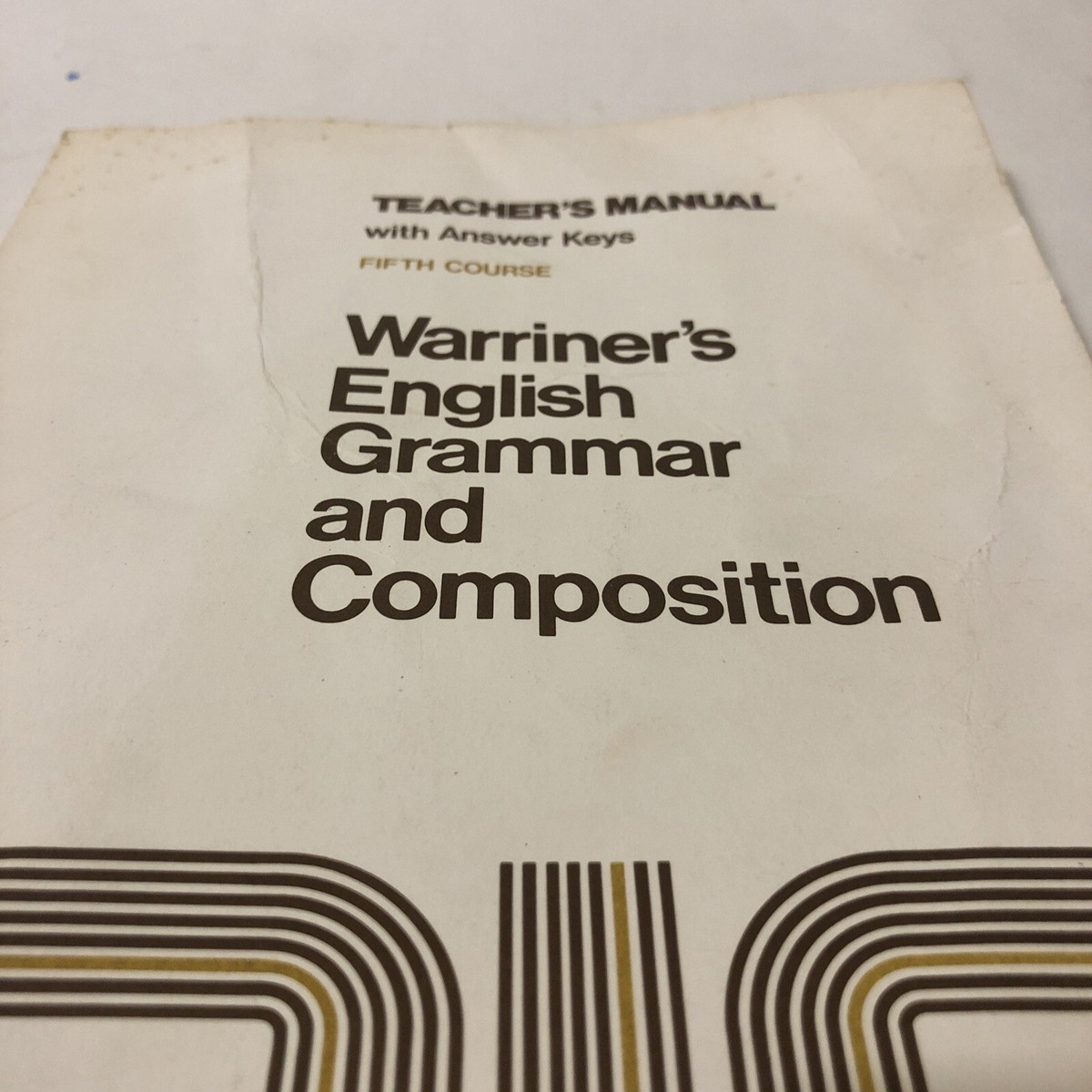 Warriner's English Grammar and Composition Fifth Course