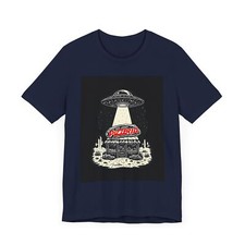 UFO Aliens New Jersey Drones Unisex Jersey Short Sleeve Tee