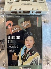 Patsy Cline 12 Greatest Hits Cassette MCA Records MCAC-12 Original Decca Country
