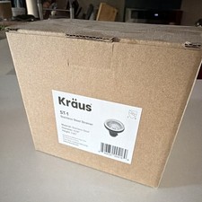 Kraus ST-1 Stainless Steel Kitchen Sink Strainer 3.5in Drop-In Silver