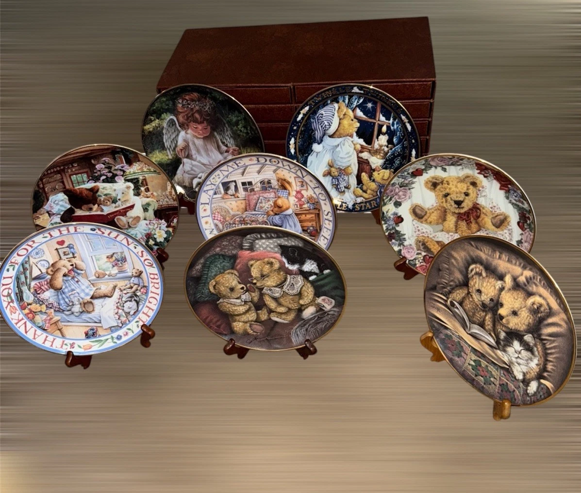Franklin Mint Teddy Bear Plate for sale | eBay