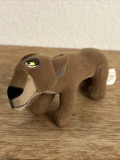 Zira Lion Disney The Lion King Simba Pride Small 3”T - 5” L Stuffed Plush Toy