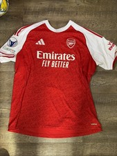 Arsenal Women's 2024/2025 Champions League Champions 25 Jersey M XXL