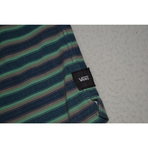 Pantalones cortos de natación VANS Off The Wall para hombre talla 30 rendimiento azul verde - Imagen 3 de 5