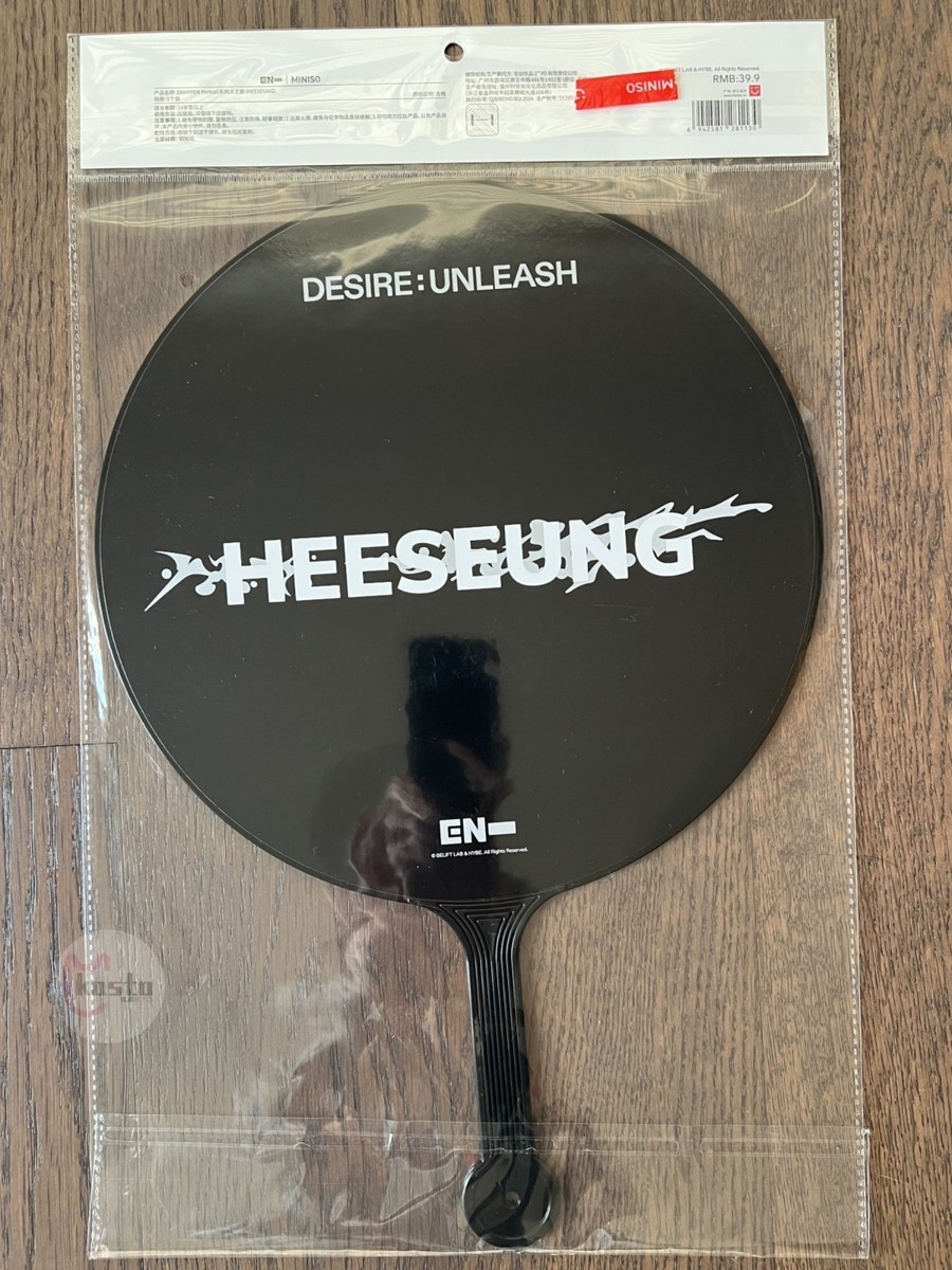Enhypen Miniso Heeseung Portrait Big Fan DESIRE UNLEASH Official