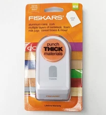 Fiskars Punch Thick Tag 1" Crafting Punch 109130