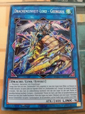 Dracheneinheit-Lord - Georgius BLGG-DE014 Secret Rare DE NM Yugioh