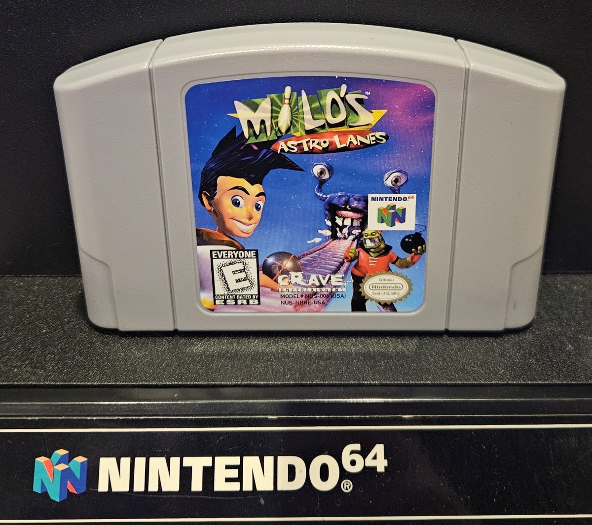 Milo's Astro Lanes N64 | eBay