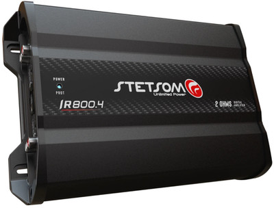 Stetsom IR 800.4 2 Ohm 4 Channel 800W RMS Class D Digital Car Audio Amplifier