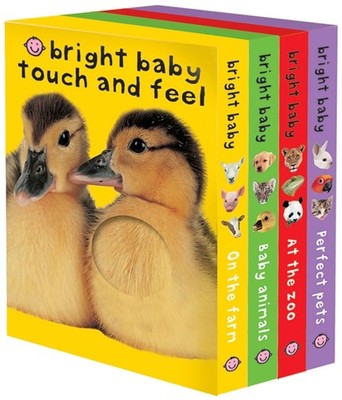Bright Baby Touch & Feel Boxed Set: On the Farm, Baby Animals, At the Zoo  