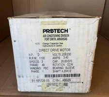Protech Blower Motor 51-101728-05 |  Brand New  