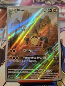 klawf pokemon card holographic value Pokemon SV9 Journey Together Booster Box