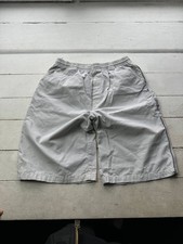 VNTG   Billabong Surf Board Shorts Mens M Cotton Swim Hawaiian Aloha BIG LOGO