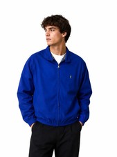 Yves Saint Laurent YSL Light Jacket Blue Vintage 90 s Haringhton